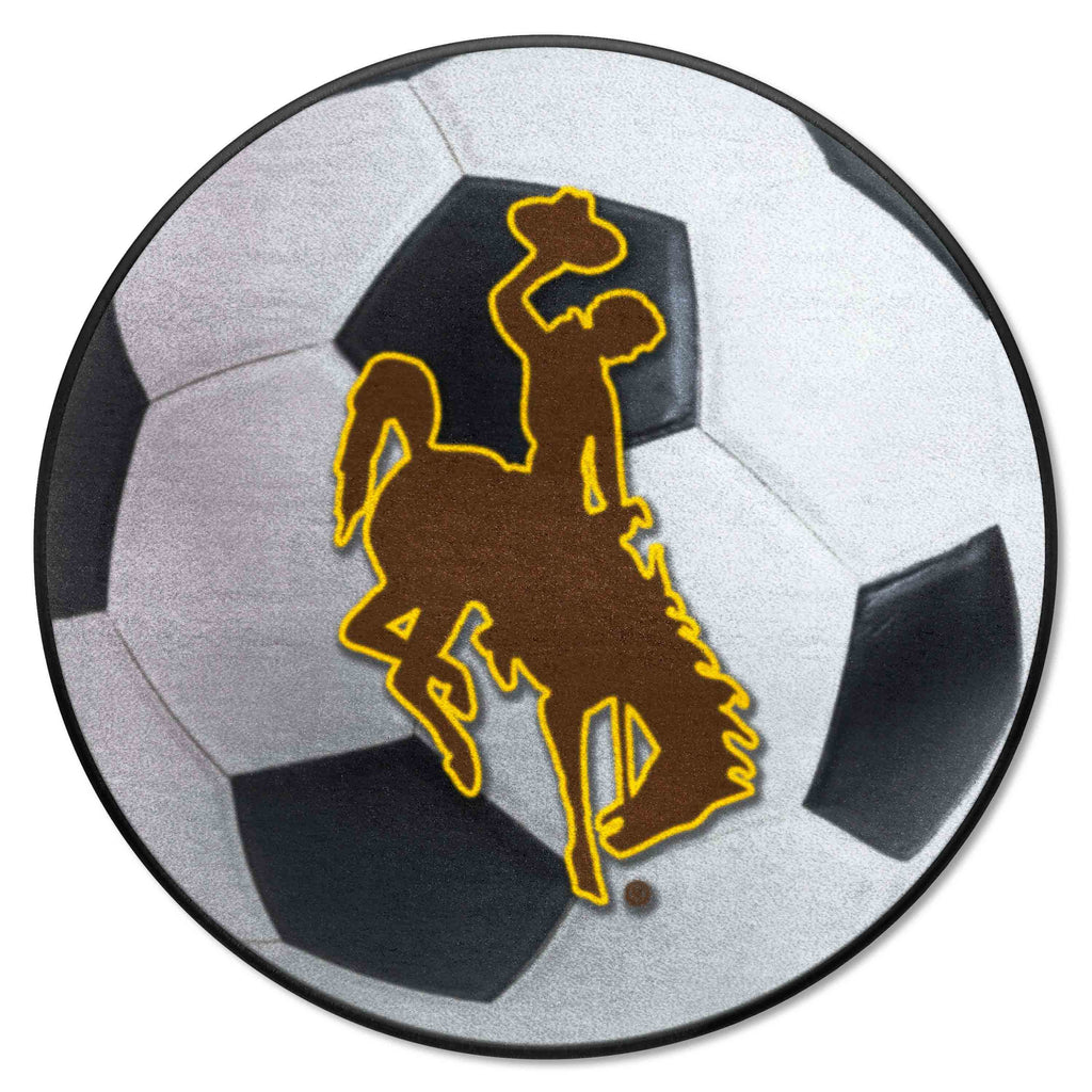 University of Wyoming Soccer Ball Mat