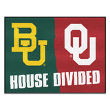 House Divided Mat - Baylor / Oklahoma