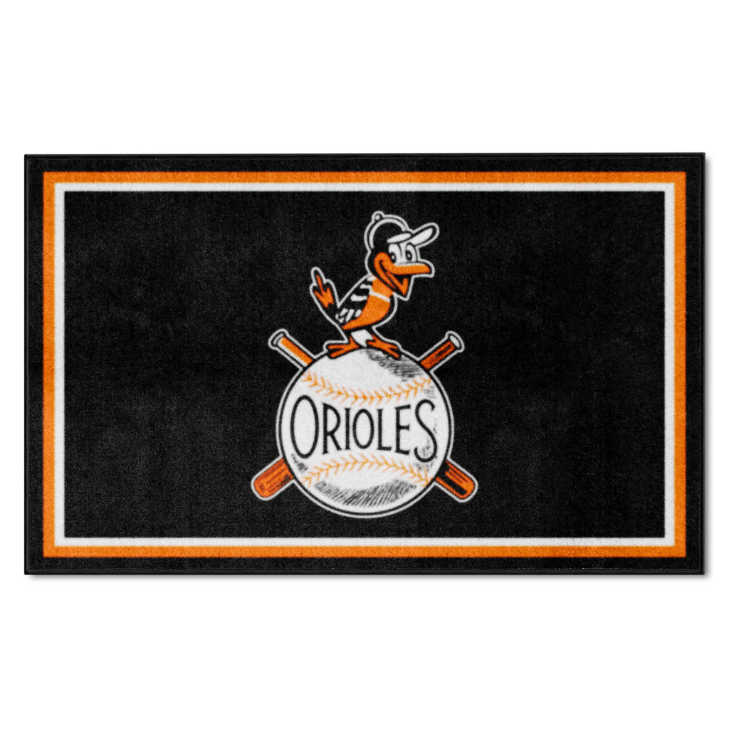 MLBCC ƒ?? Baltimore Orioles 4x6 Rug