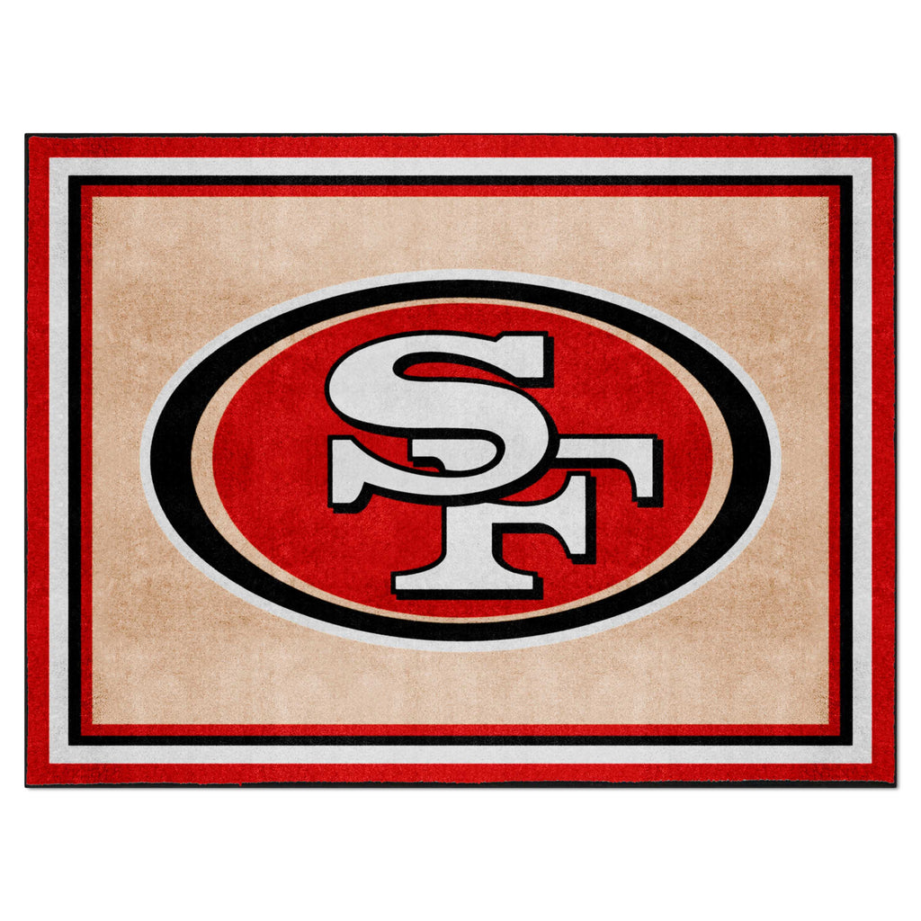 NFL - San Francisco 49ers 8x10 Rug