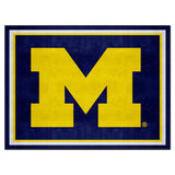 University of Michigan 8x10 Rug