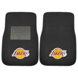 NBA - Los Angeles Lakers 2-pc Embroidered Car Mat Set