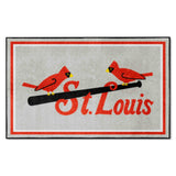 MLBCC St. Louis Cardinals 4x6 Rug