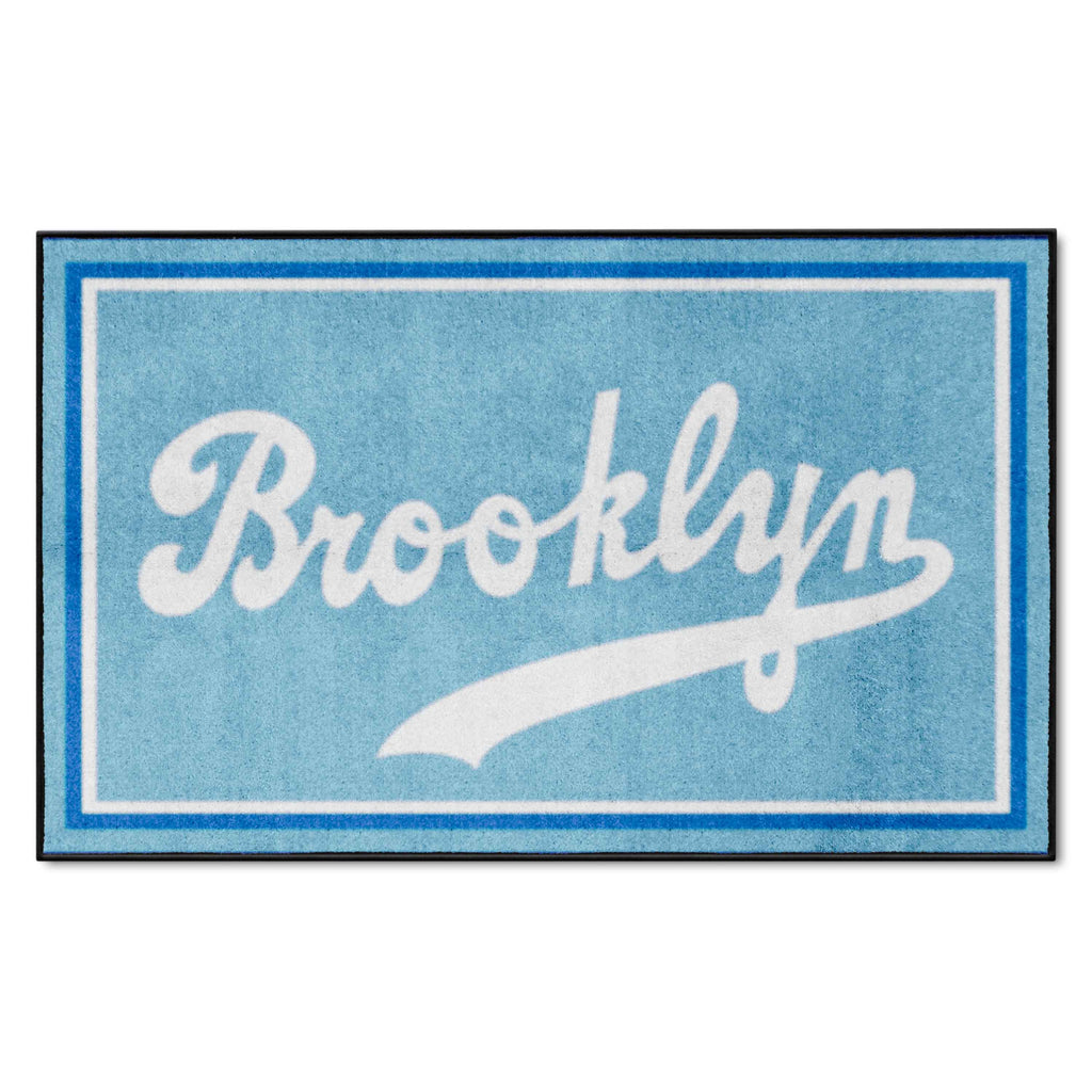 MLBCC ? Brooklyn Dodgers 4x6 Rug