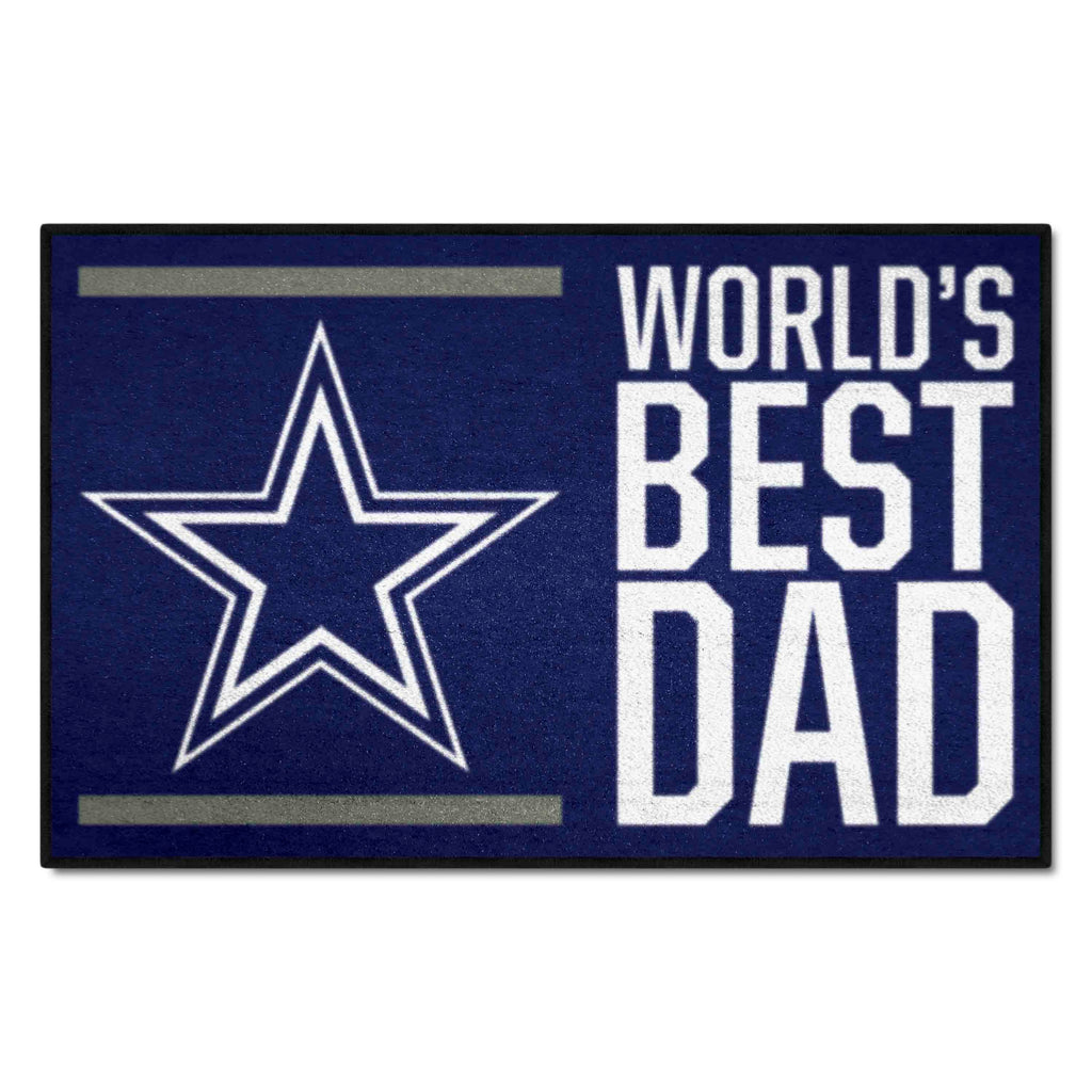 NFL - Dallas Cowboys Starter Mat - World's Best Dad