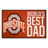 Ohio State University Starter Mat - World's Best Dad