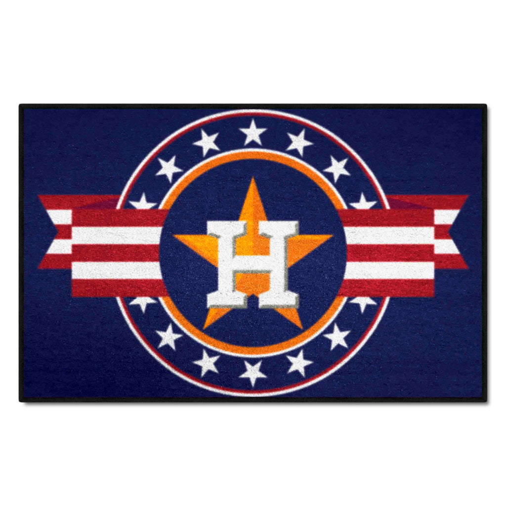 MLB - Houston Astros Starter Mat - MLB Patriotic