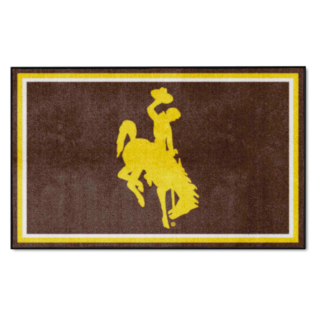 University of Wyoming 4x6 Rug