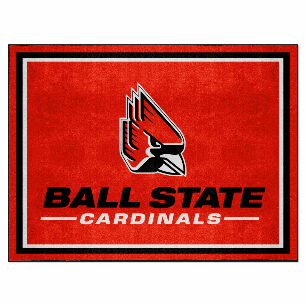 Ball State University 8x10 Rug