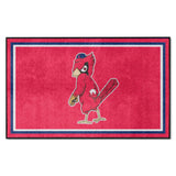 MLBCC St. Louis Cardinals 4x6 Rug