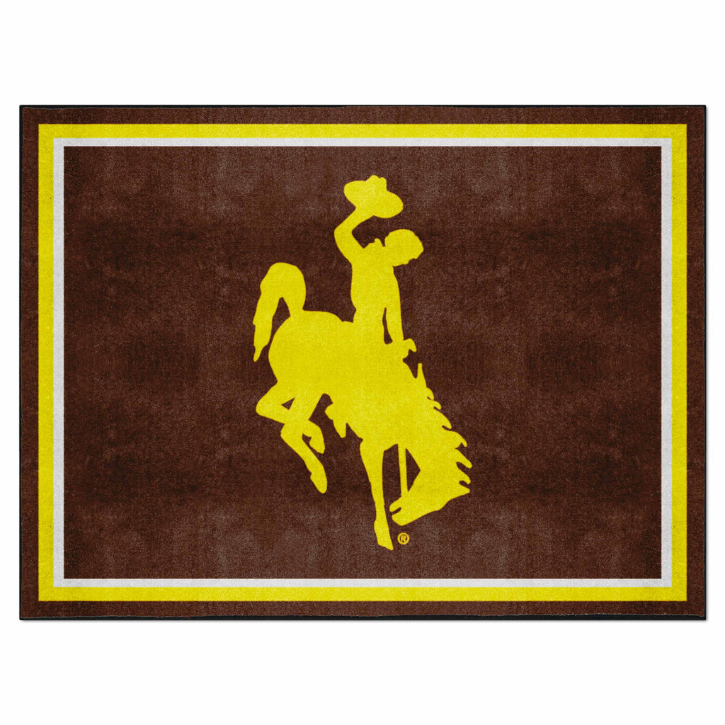 University of Wyoming 8x10 Rug