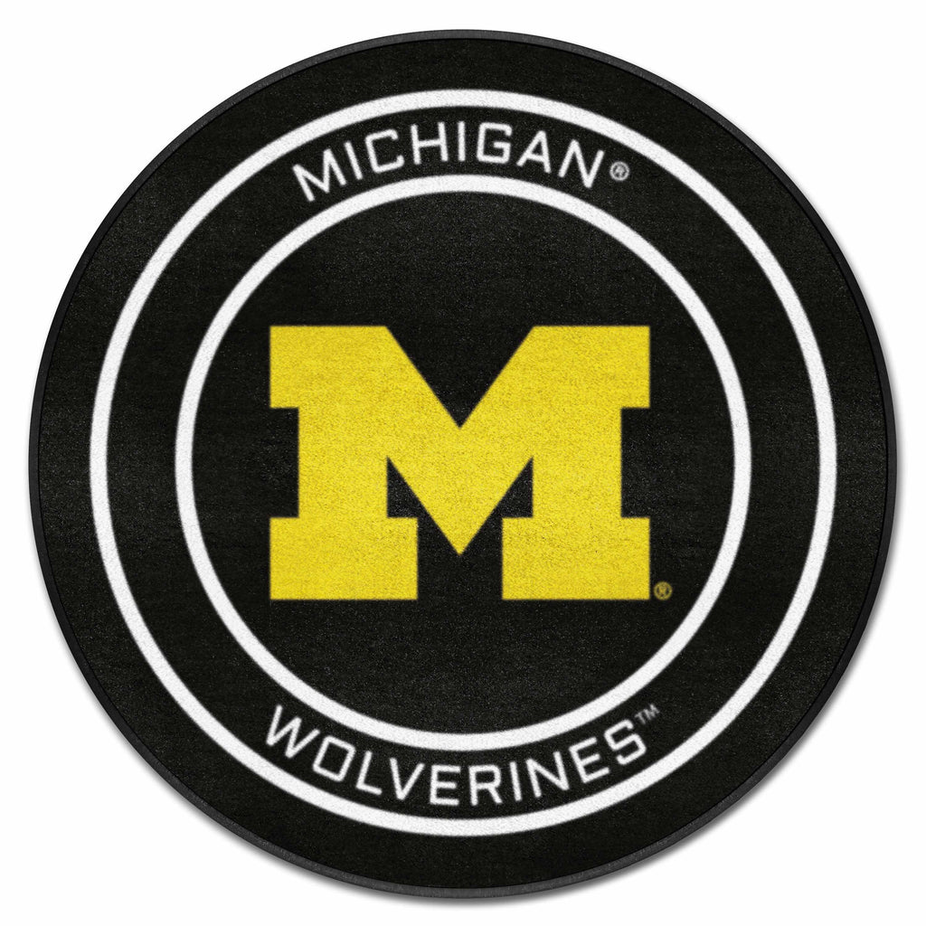 University of Michigan Puck Mat