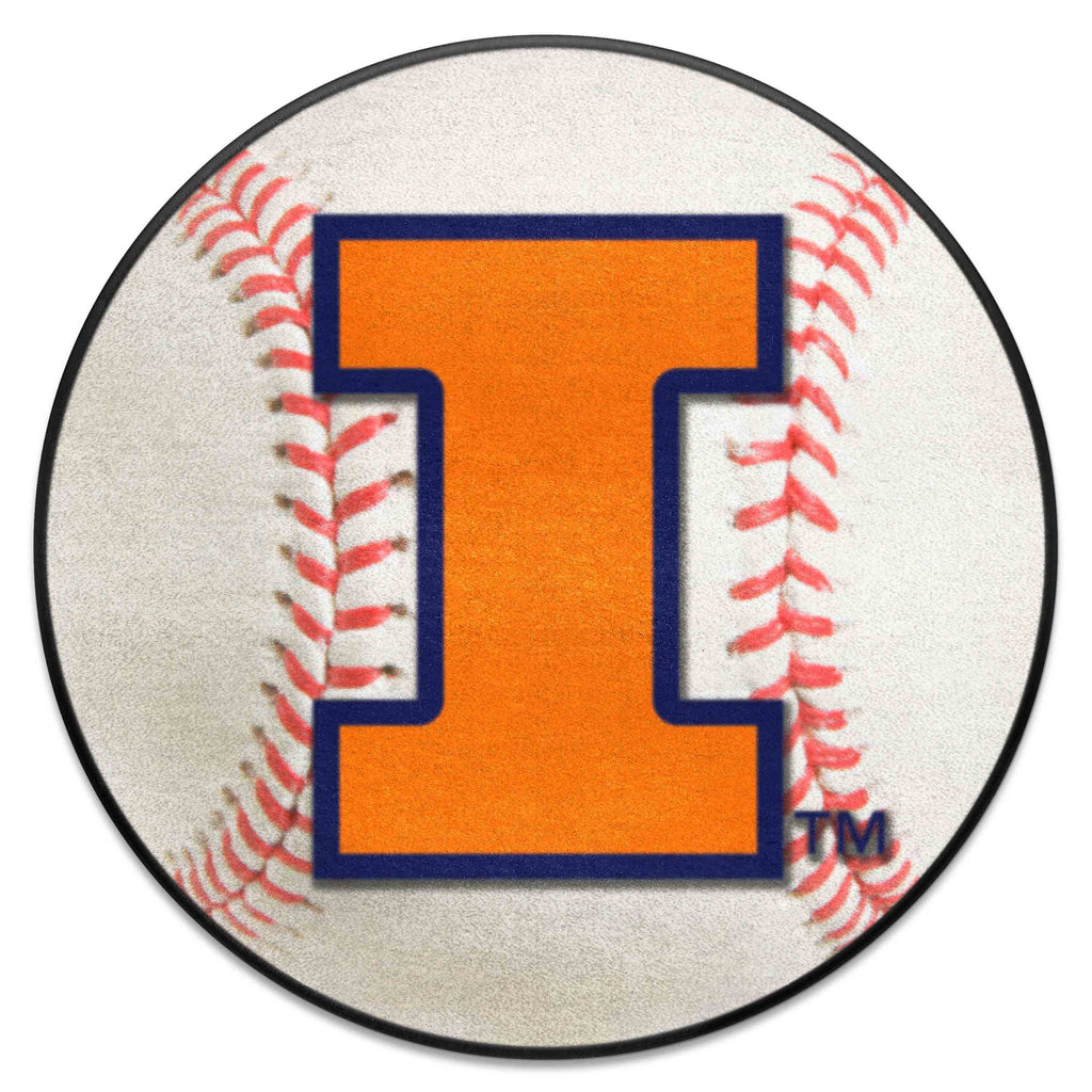 University of Illinois Baseball Mat