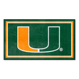 University of Miami 3X5AREARUG