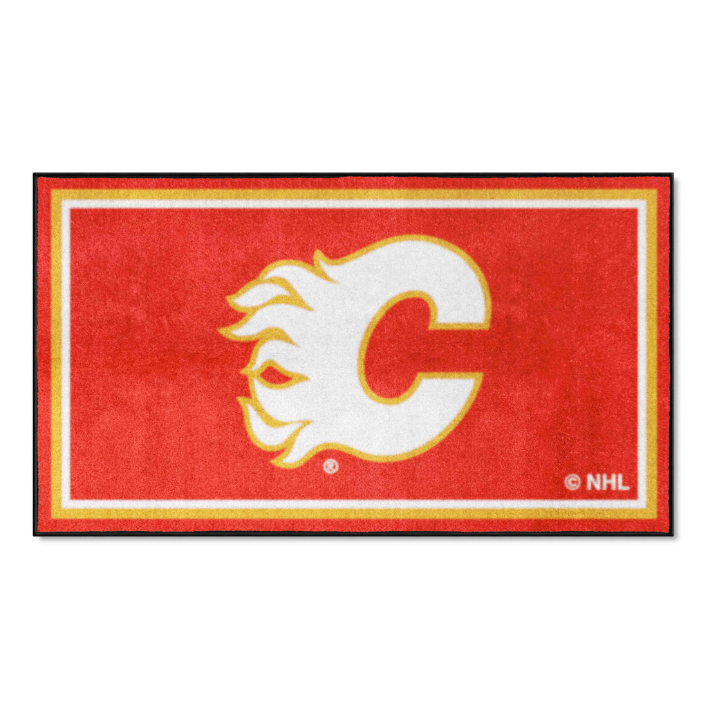 NHL - Calgary Flames 3X5AREARUG