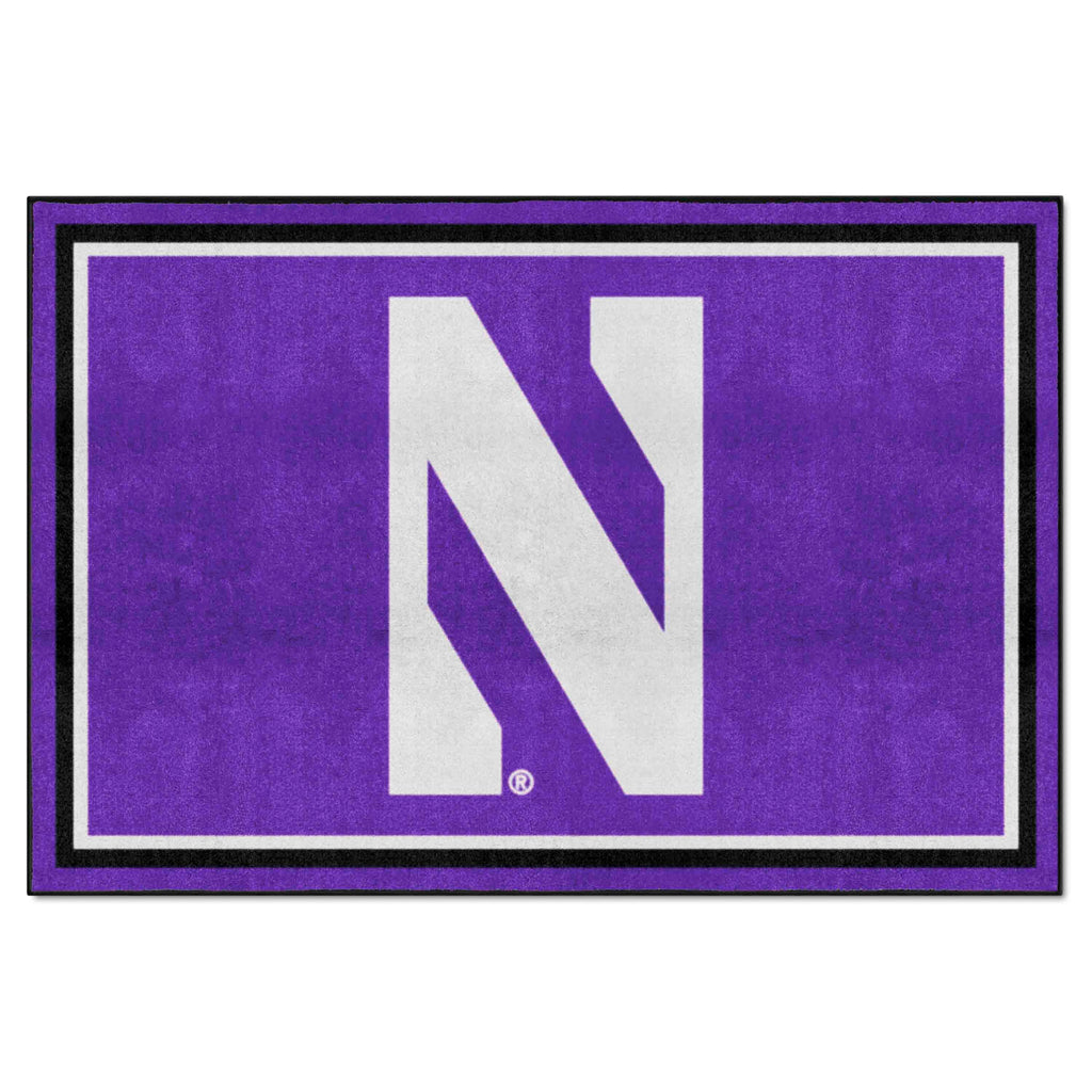 Northwestern University 5x8 Rug