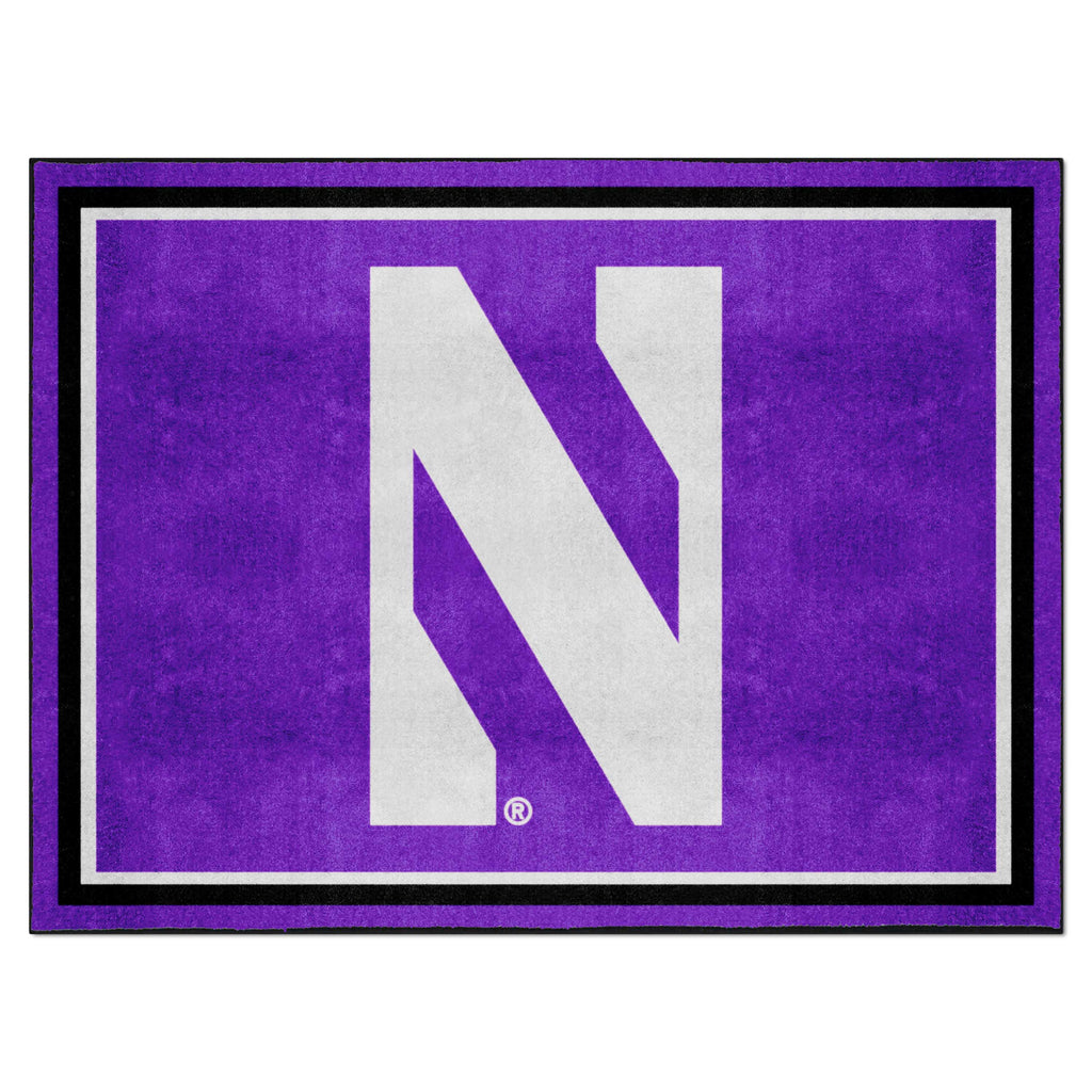 Northwestern University 8x10 Rug