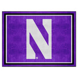 Northwestern University 8x10 Rug