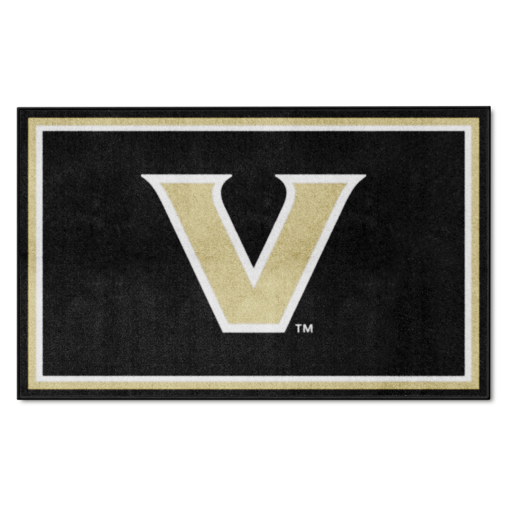 Vanderbilt University 4x6 Rug