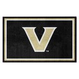 Vanderbilt University 4x6 Rug