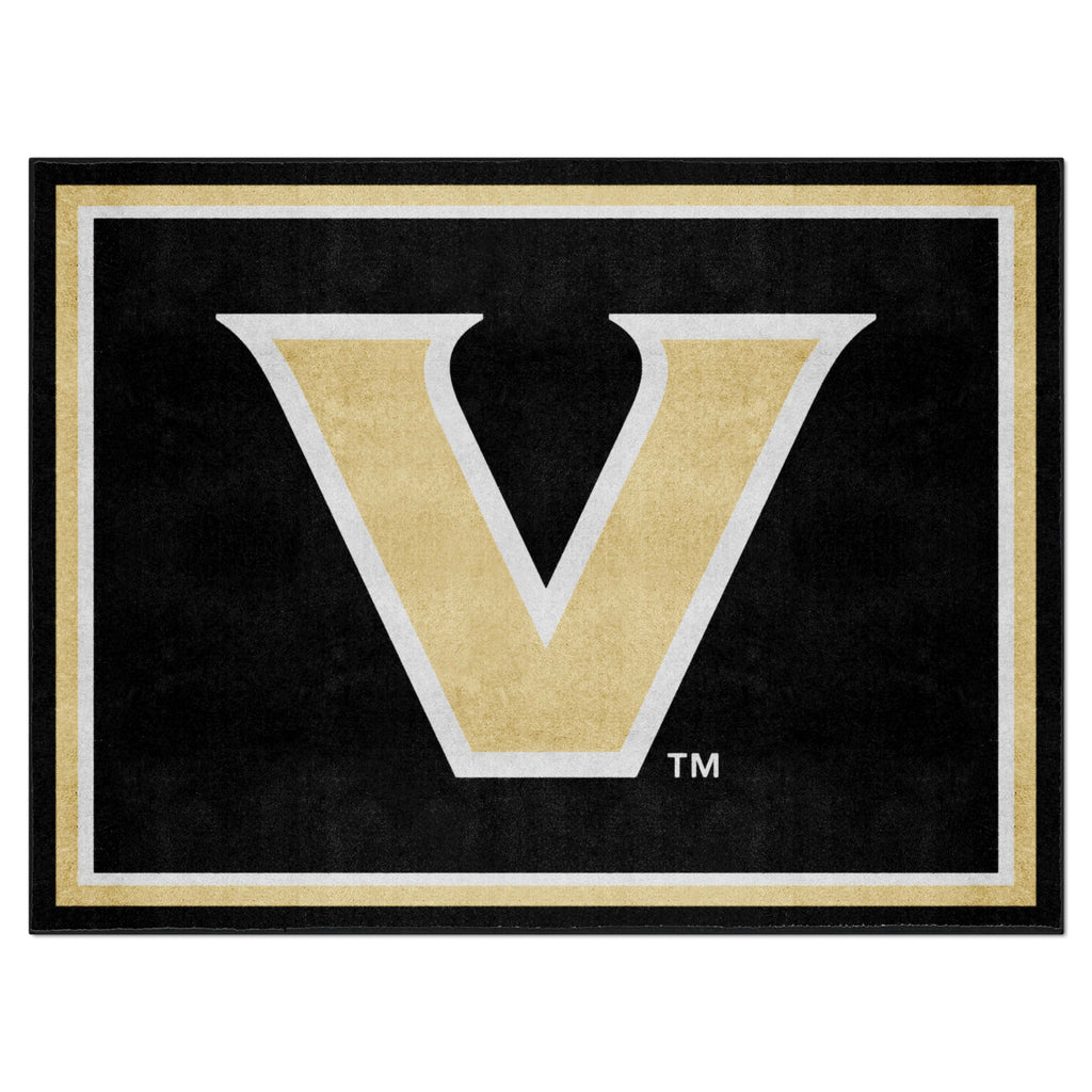 Vanderbilt University 8x10 Rug