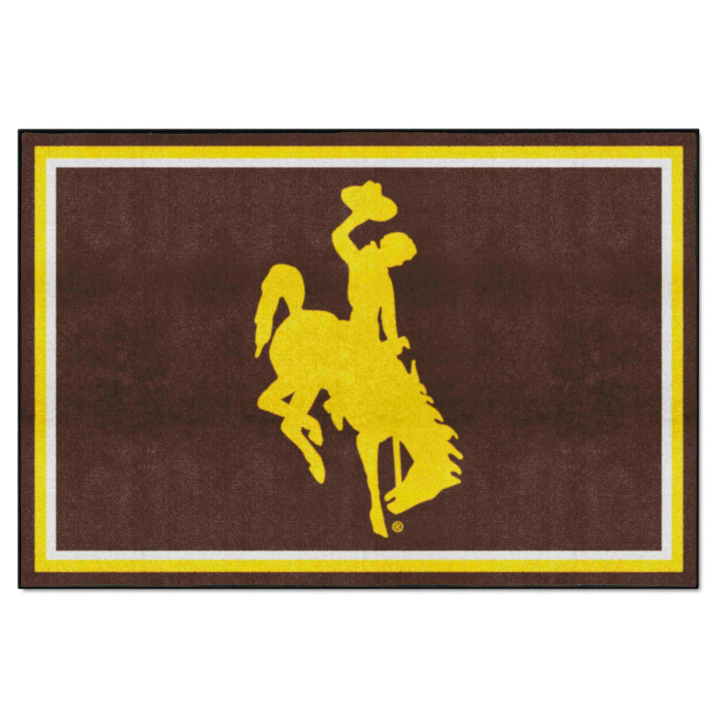 University of Wyoming 5x8 Rug