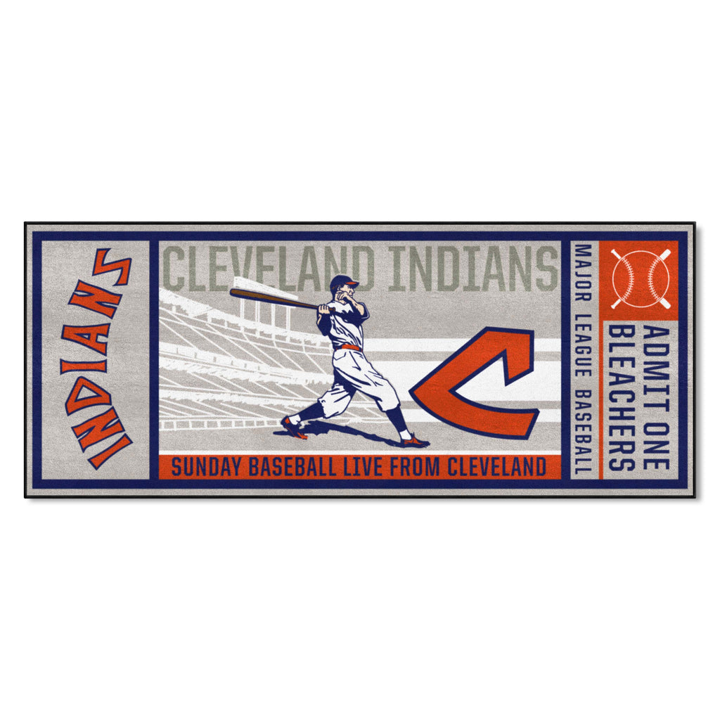 MLBCC ? Cleveland Indians Ticket Runner