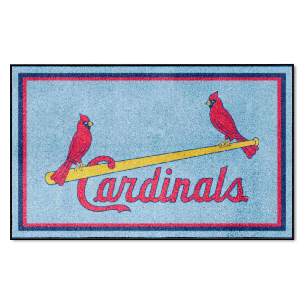 MLBCC St. Louis Cardinals 4x6 Rug