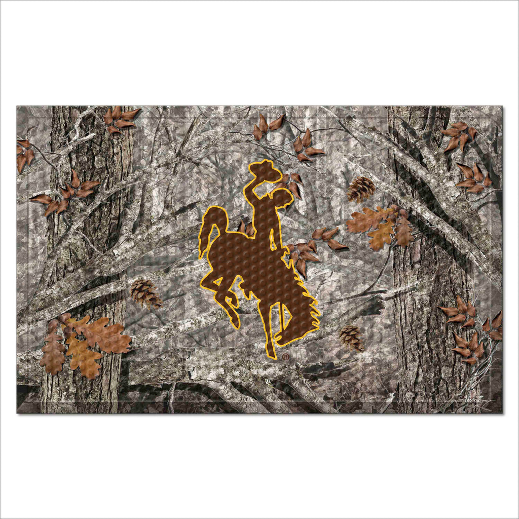 University of Wyoming Camo Scraper Mat