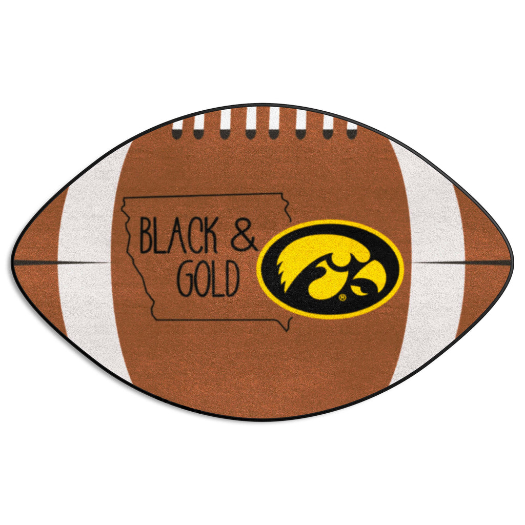 University of Iowa Football Mat