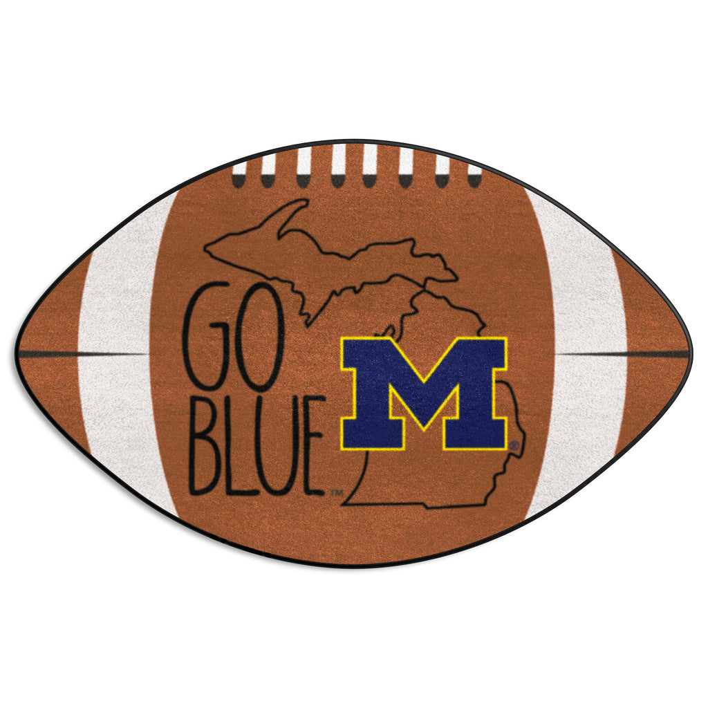 University of Michigan Football Mat