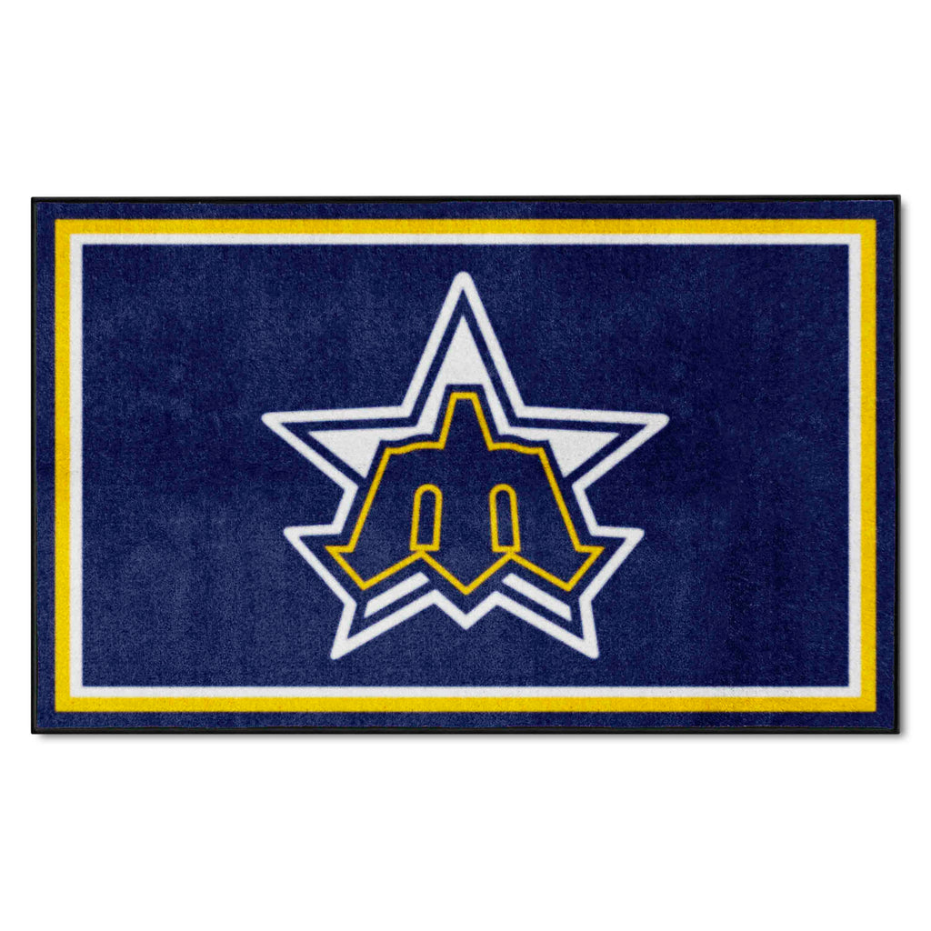 MLBCC ƒ?? Seattle Mariners 4x6 Rug