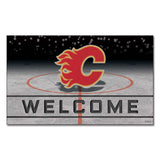 NHL - Calgary Flames Crumb Rubber Door Mat