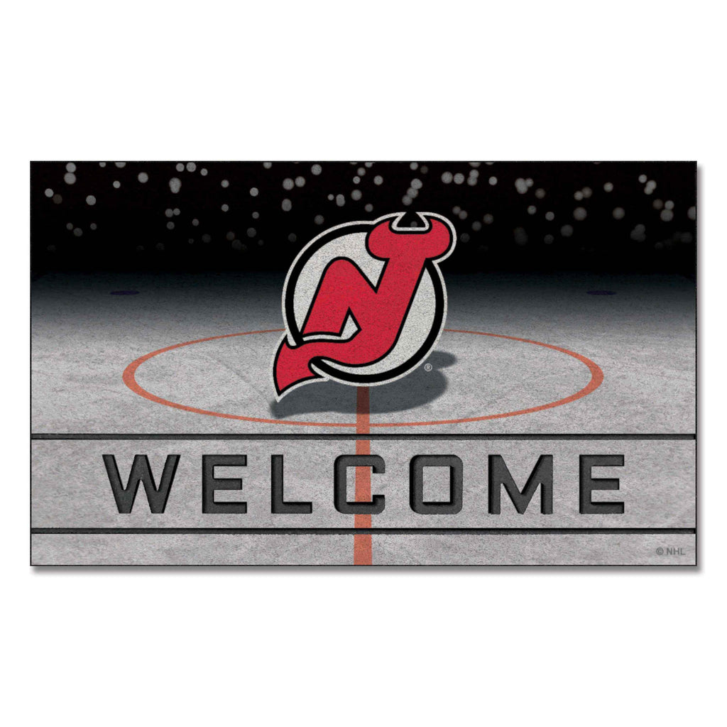 NHL - New Jersey Devils Crumb Rubber Door Mat