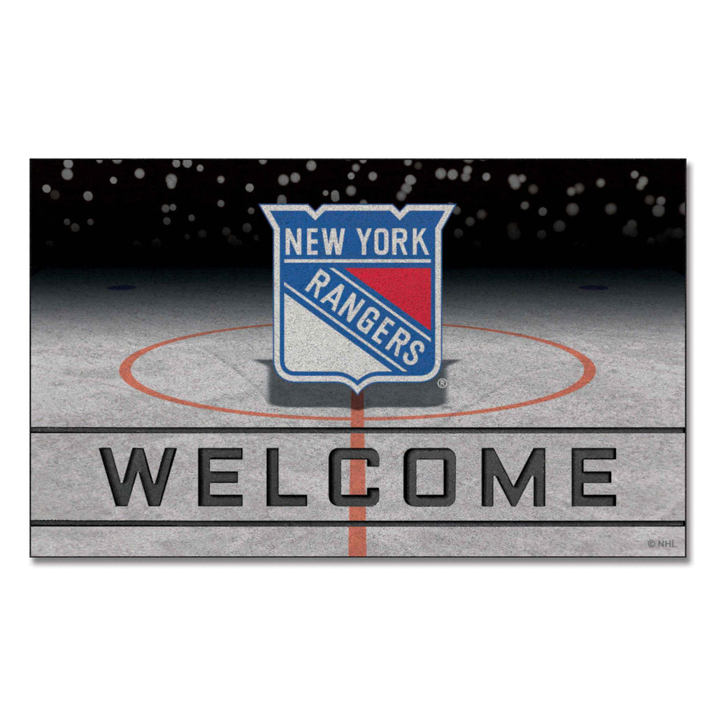 NHL - New York Rangers Crumb Rubber Door Mat