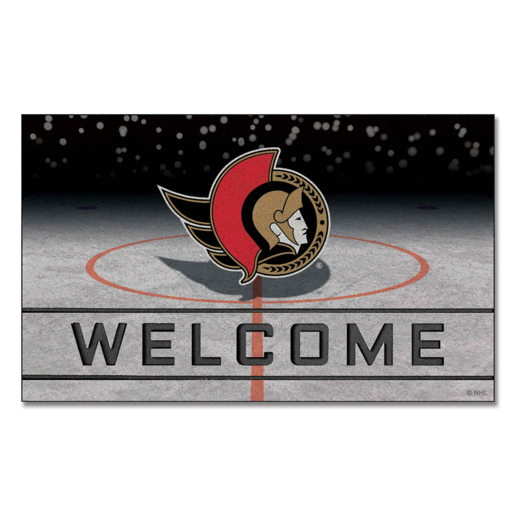 NHL - Ottawa Senators Crumb Rubber Door Mat