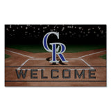 MLB - Colorado Rockies Crumb Rubber Door Mat