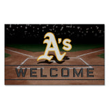 MLB - Oakland Athletics Crumb Rubber Door Mat