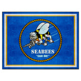 NAVY 8x10 Rug