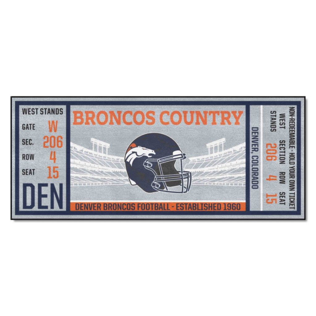 NFL - Denver Broncos Ticket Runner