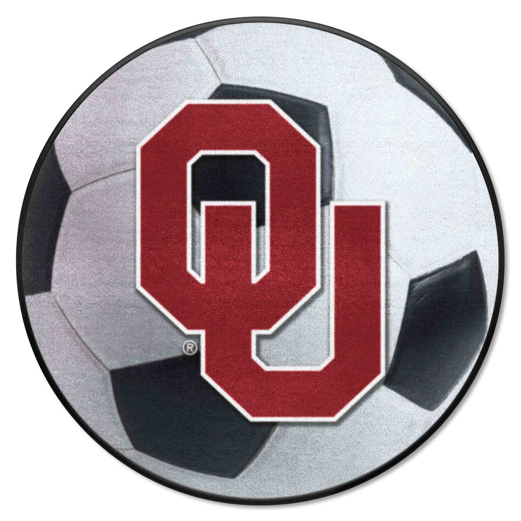 University of Oklahoma Soccer Ball Mat