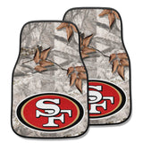 NFL - San Francisco 49ers 2-pc Carpet Car Mat Set