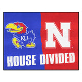 House Divided Mat - Kansas / Nebraska