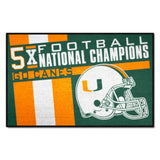 University of Miami Starter Mat - Dynasty