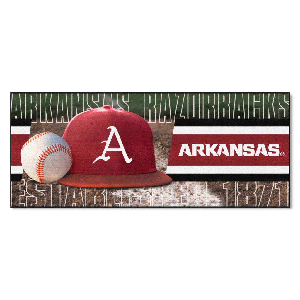 University of Arkansas Baseball Runner