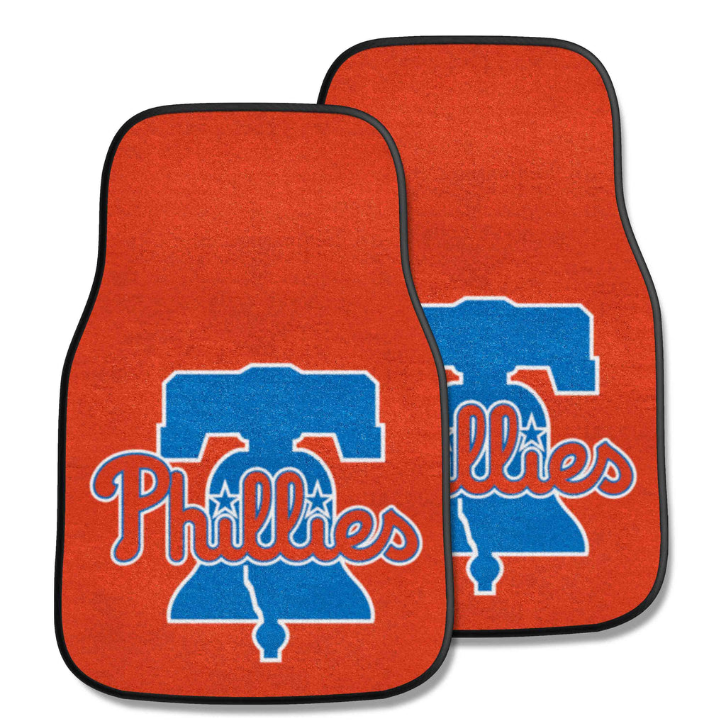 MLB - Philadelphia Phillies 2-pc Carpet Car Mat Set