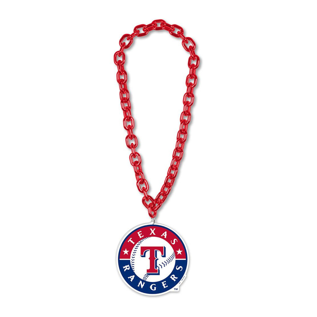 Texas Rangers Necklace Big Fan Chain