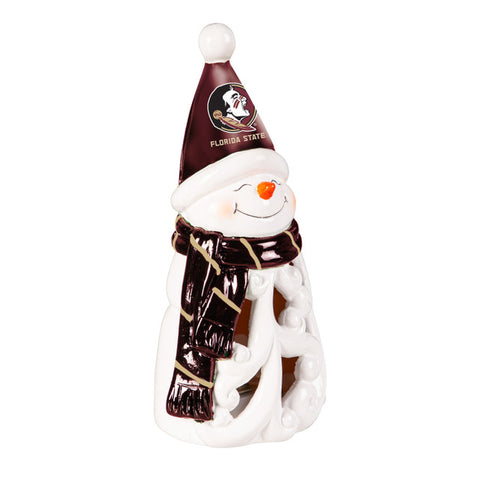 Florida State Seminoles Statue 8 Inch LED Snowman