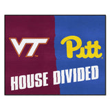 House Divided Mat - Virginia Tech / Pitt