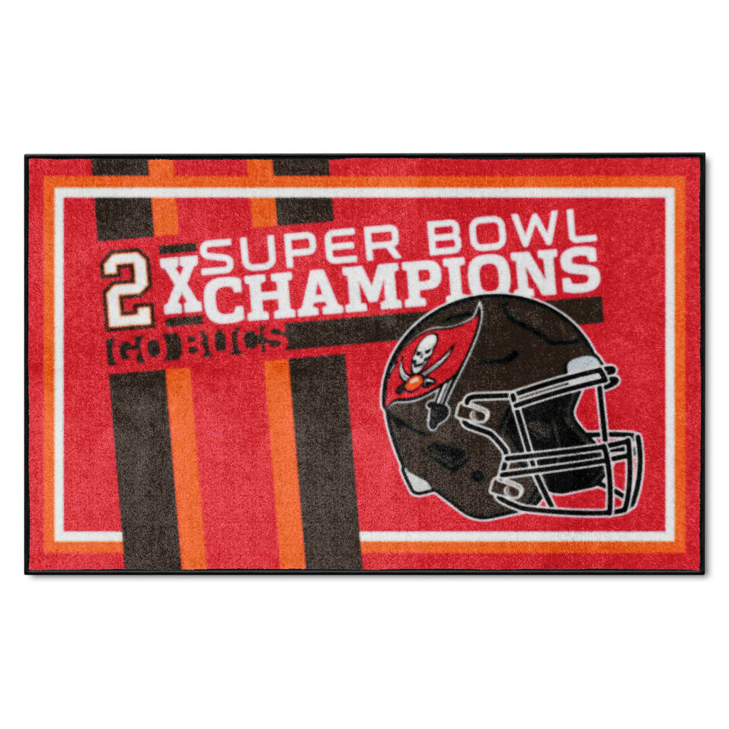 NFL - Tampa Bay Buccaneers 4x6 Rug